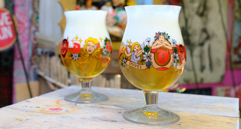 Duvel glas 